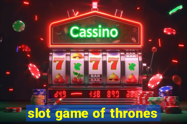 slot game of thrones