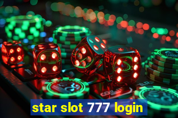 star slot 777 login