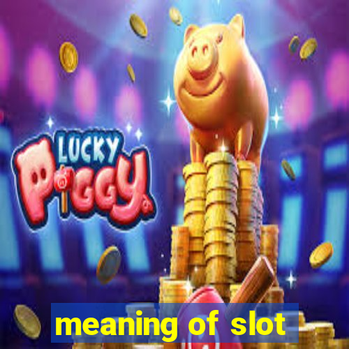 meaning of slot