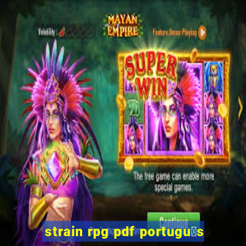 strain rpg pdf portugu锚s