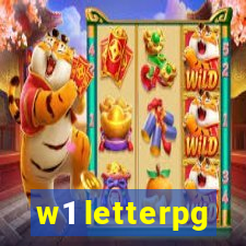 w1 letterpg