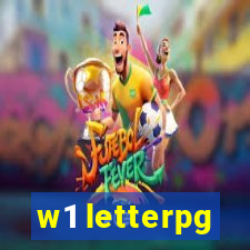 w1 letterpg