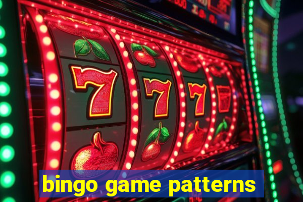 bingo game patterns