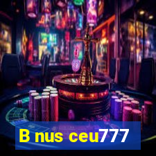 B nus ceu777