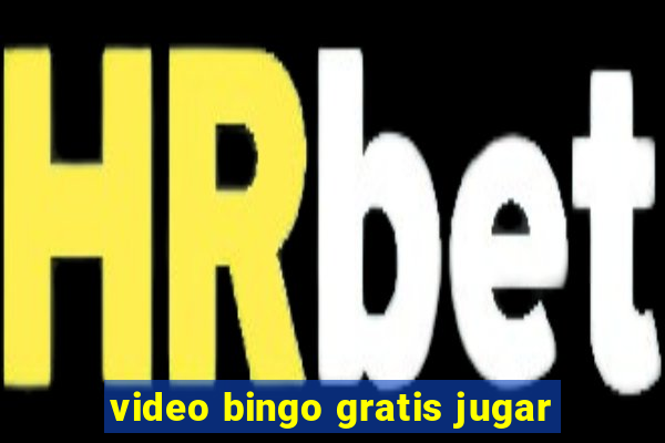 video bingo gratis jugar