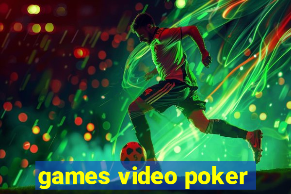 games video poker