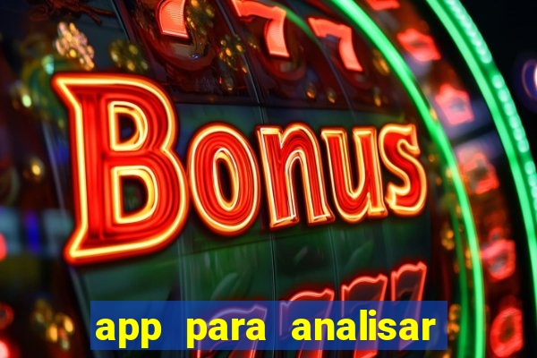 app para analisar jogos de futebol