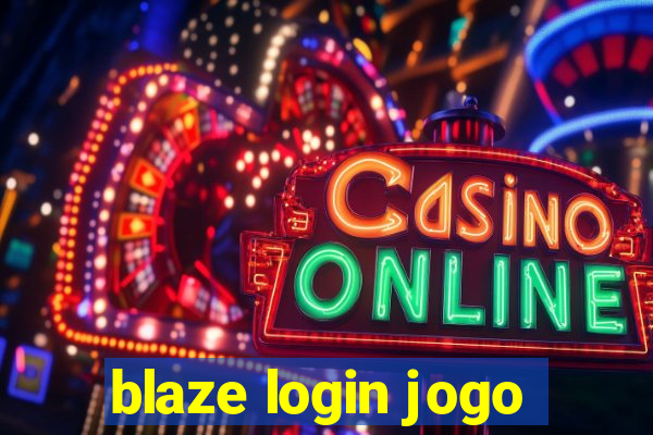 blaze login jogo