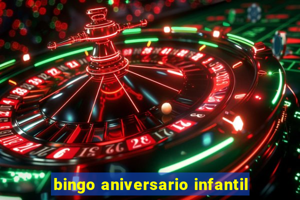 bingo aniversario infantil