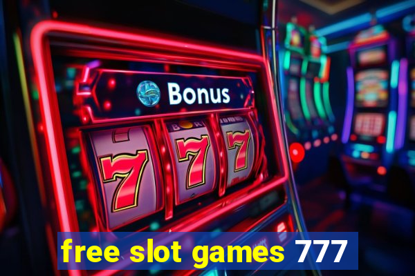 free slot games 777