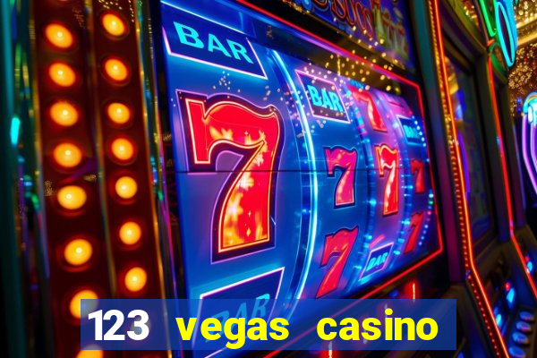 123 vegas casino login page