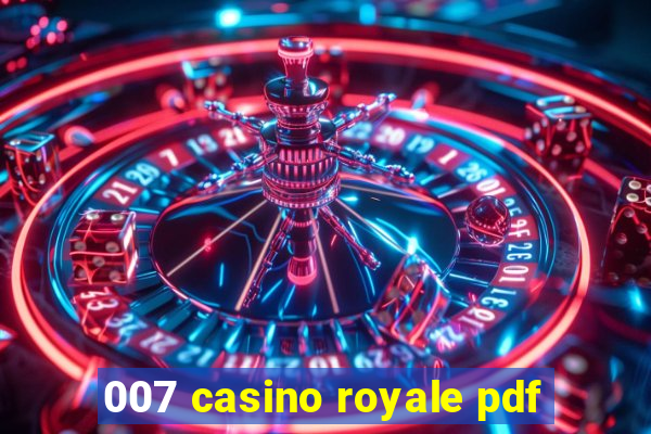 007 casino royale pdf