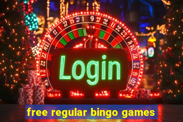 free regular bingo games