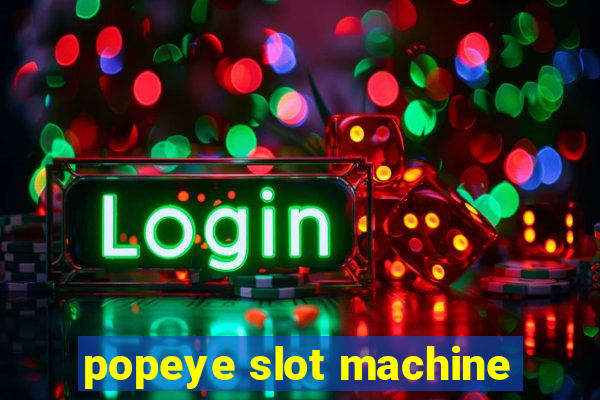 popeye slot machine