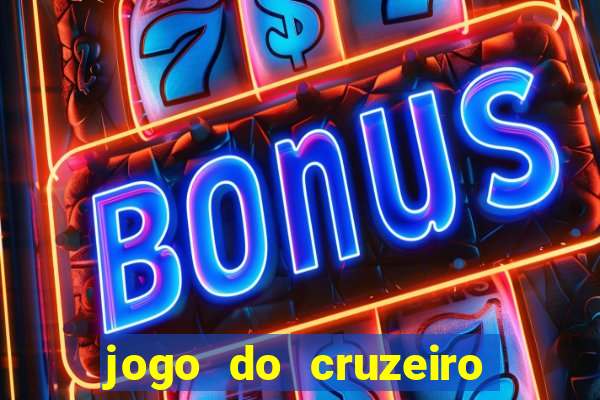 jogo do cruzeiro hoje ao vivo sportv