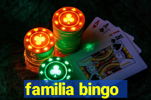 familia bingo