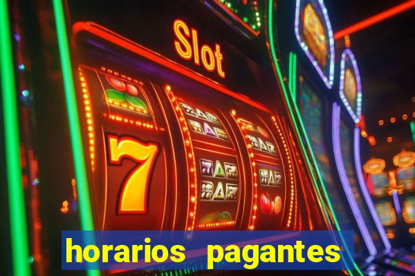 horarios pagantes fortune tiger hoje