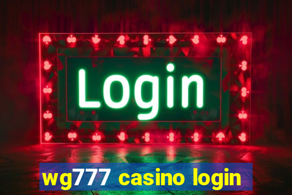 wg777 casino login