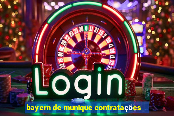 bayern de munique contratações