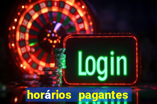 horários pagantes fortune rabbit hoje