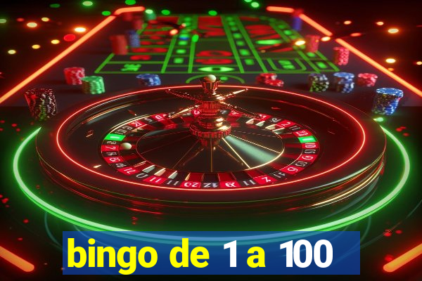 bingo de 1 a 100