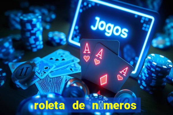 roleta de n煤meros 1 a 100