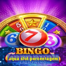 aqua slot porcentagem