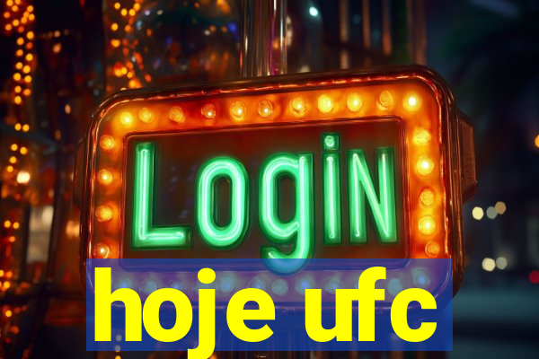 hoje ufc