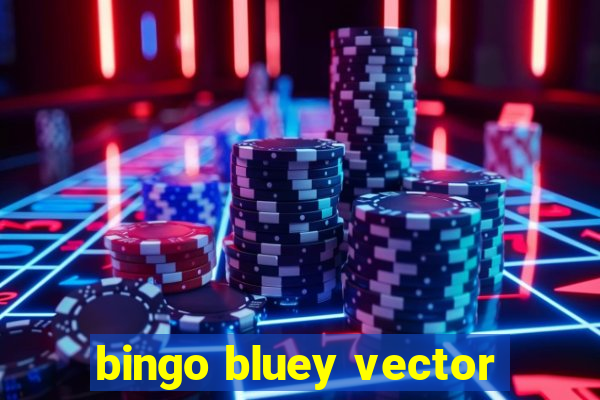 bingo bluey vector