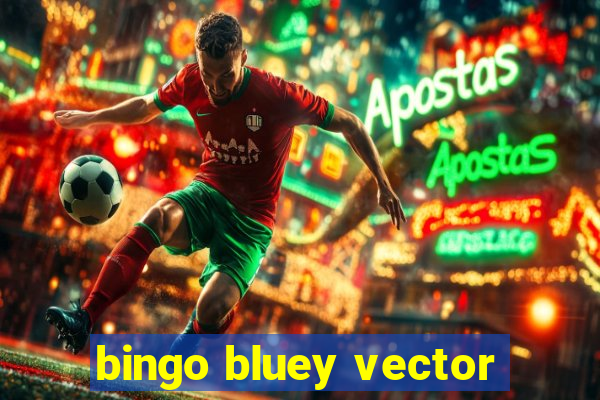 bingo bluey vector