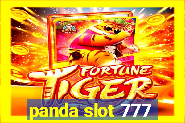 panda slot 777