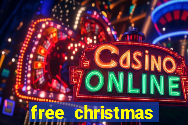 free christmas bingo cards