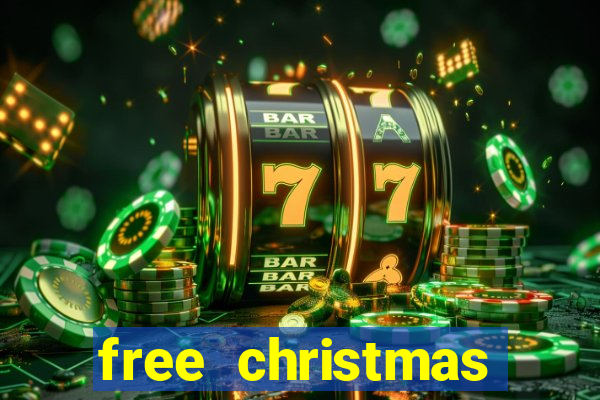 free christmas bingo cards