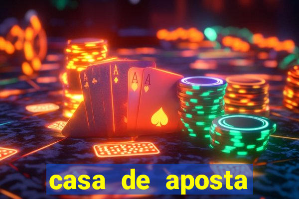 casa de aposta cartao de credito