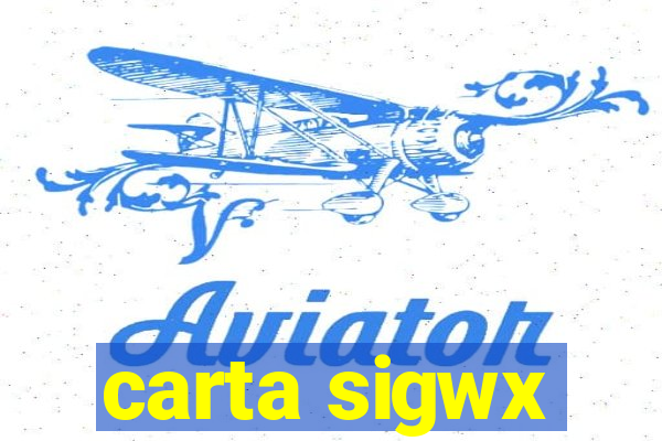 carta sigwx