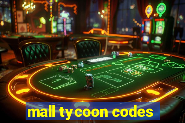 mall tycoon codes