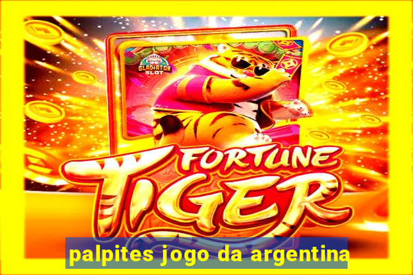 palpites jogo da argentina