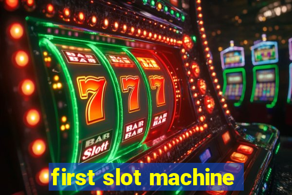 first slot machine