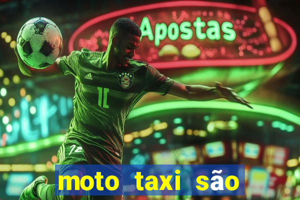 moto taxi são joaquim da barra