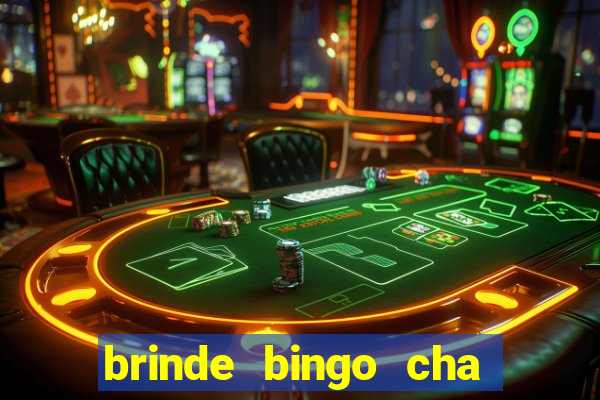 brinde bingo cha de bebe