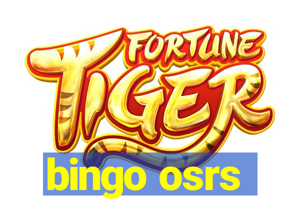 bingo osrs