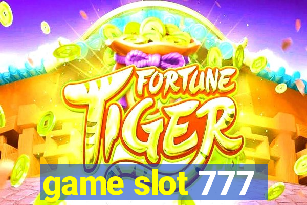 game slot 777