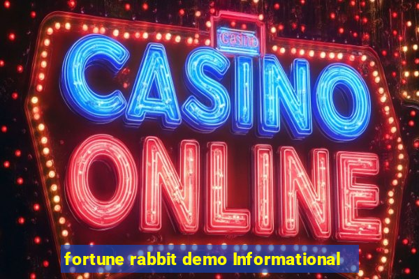 fortune rabbit demo Informational