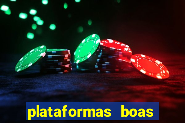 plataformas boas para jogar fortune tiger