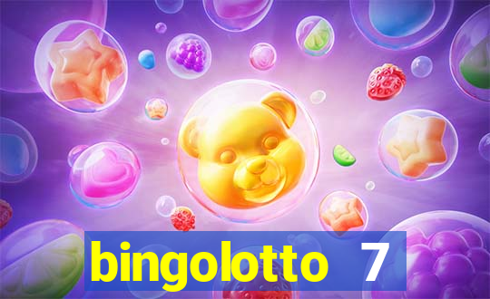 bingolotto 7 januari 2023