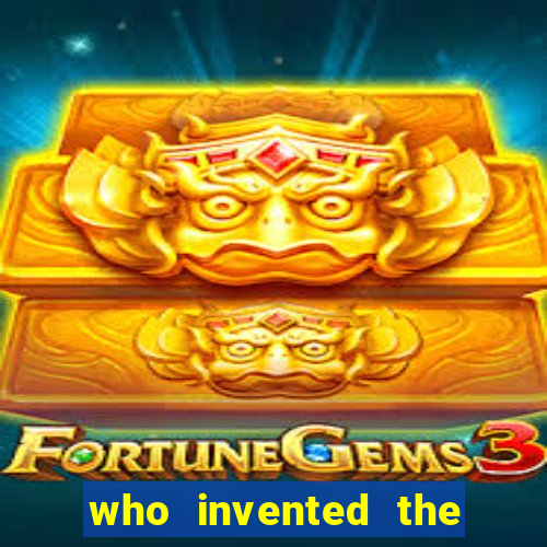 who invented the first slot machine