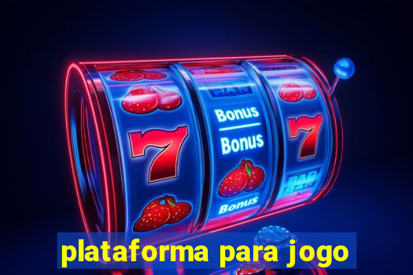 plataforma para jogo