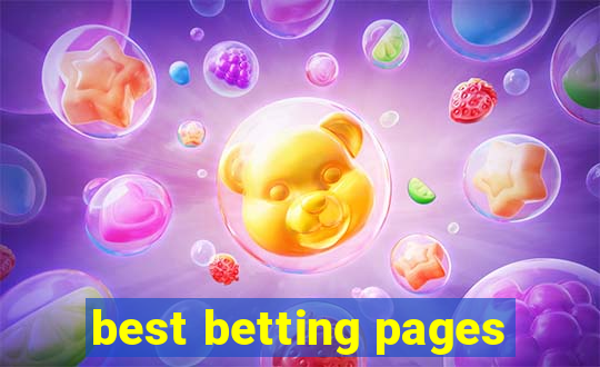 best betting pages