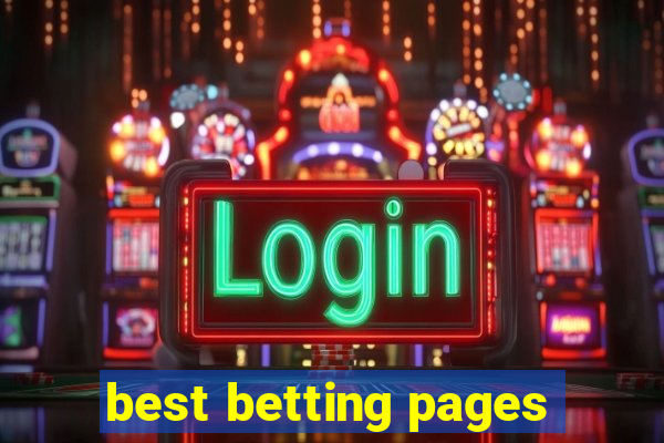 best betting pages