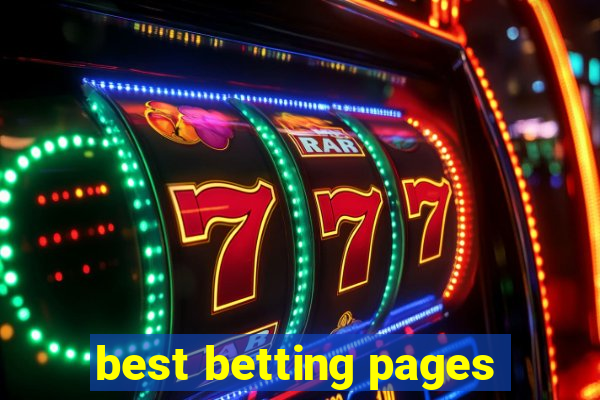 best betting pages